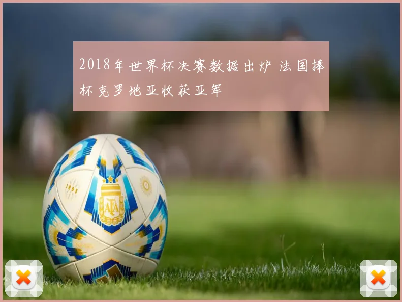 2018年世界杯决赛数据出炉 法国捧杯克罗地亚收获亚军